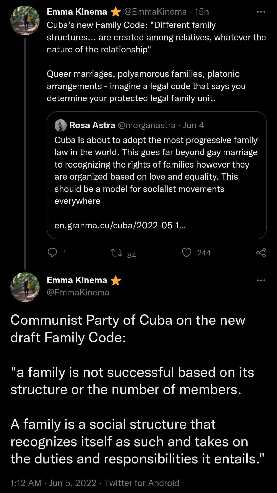 Emma Kinema EmmakKinema 15h O1F R R o SN T T A OFoTe SHRM D1 i TETa1 101 111 structures are created among relatives whatever the NENVCRIRGEREIEea Nl o LN LA Queer marriages polyamorous families platonic EY T NI SRR T ETATa ISR B STE WoTolo CR s Y VRV olN oIS Clg T TRV o0 o el Toi I M IR ET T VAV T 8 Rosa Astra morganastra Jun 4 OIV RIS oJol R e JTo o o R i p TNy T I I TSR 1 1 EXVRTO N g ERVoTq o M