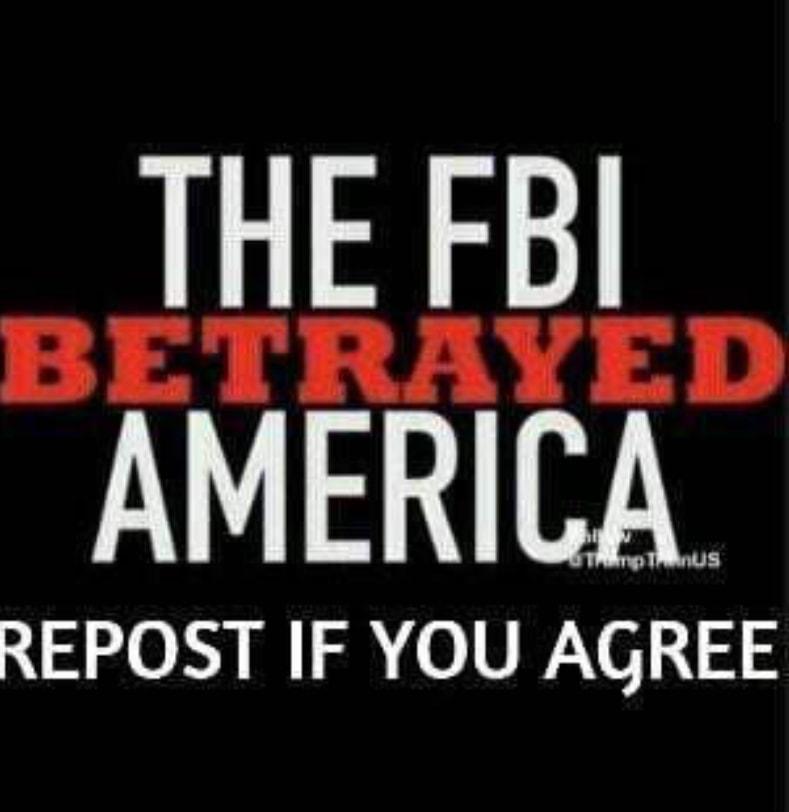 THE FBI BETRAYED AMERICA REPOST IF YOU AGREE