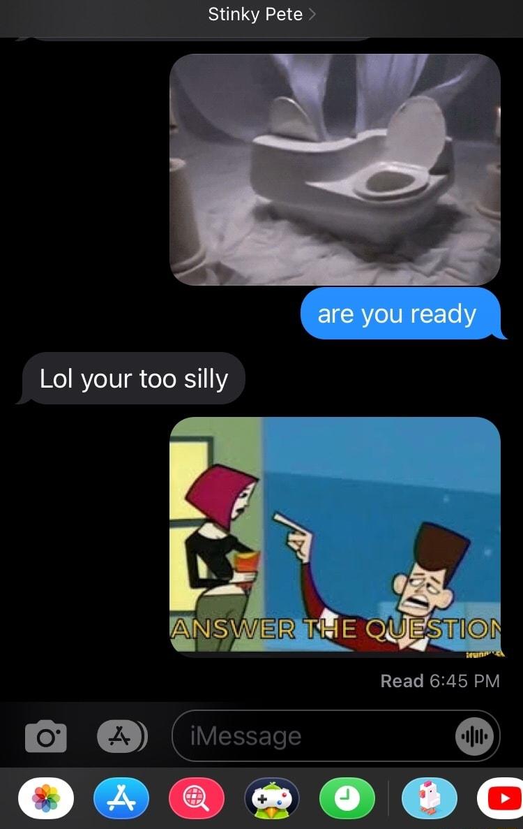 Stinky Pete ReI RV T0 1 o T X112 Read 645 PM B O JUONCUNC WCON N o