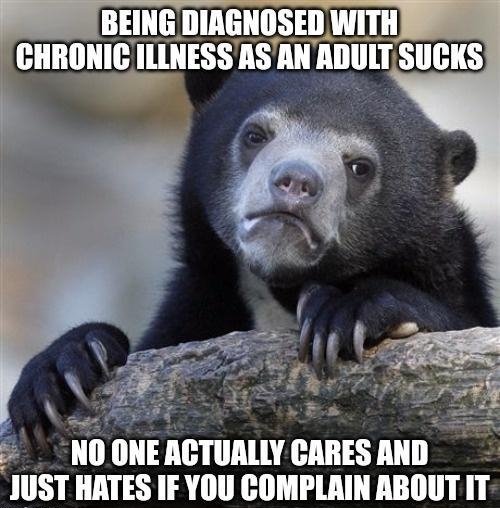 LI ILINESS AS llll ADULTSUCKS NE ACTUALLY CARES AND ST HATES IF YOU COMPLAIN ABOUT IT