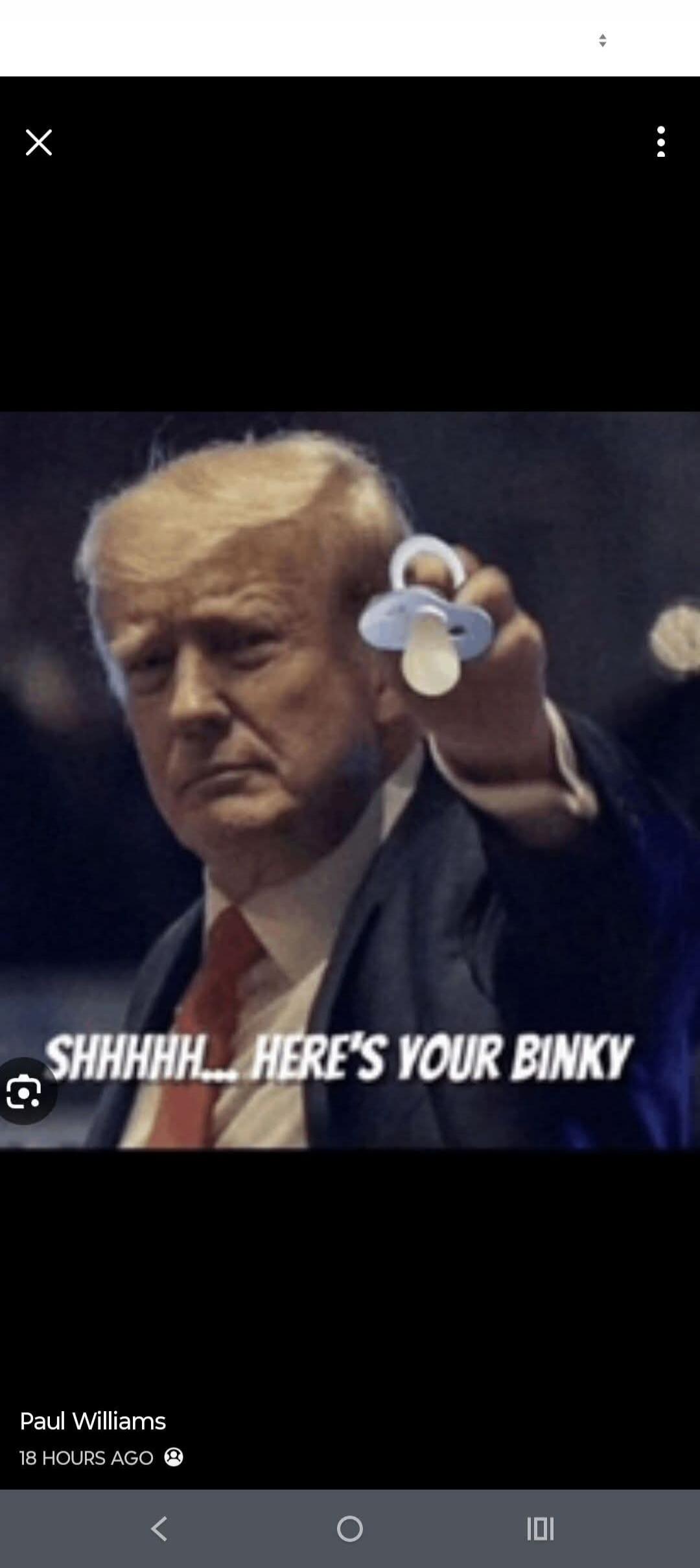 SHHHHH... HERE'S YOUR BINKY