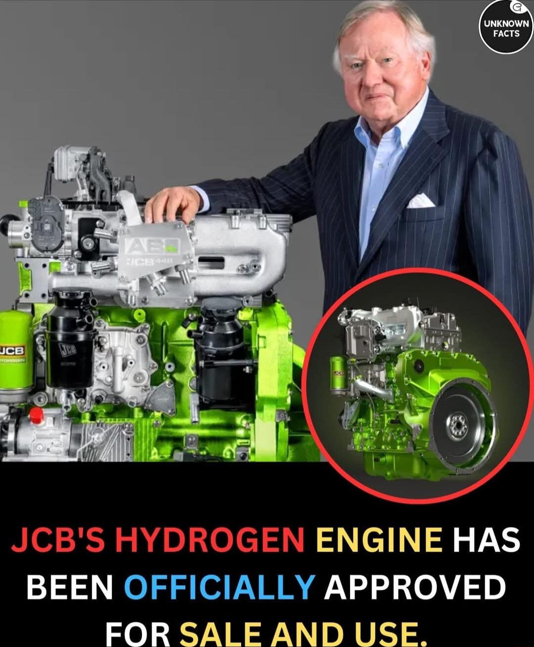 JCBS HYDROGEN ENGINE HAS 135 Nelg S M VNN R Y eV o FOR SALE AND USE