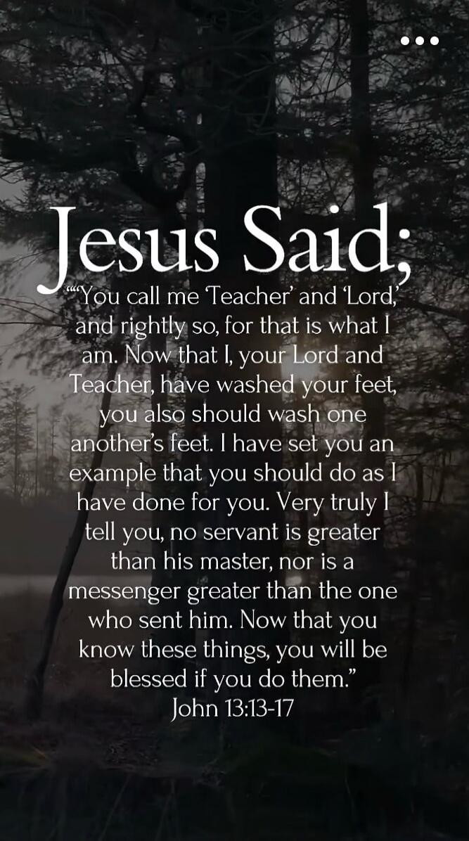 Jesus Said:
