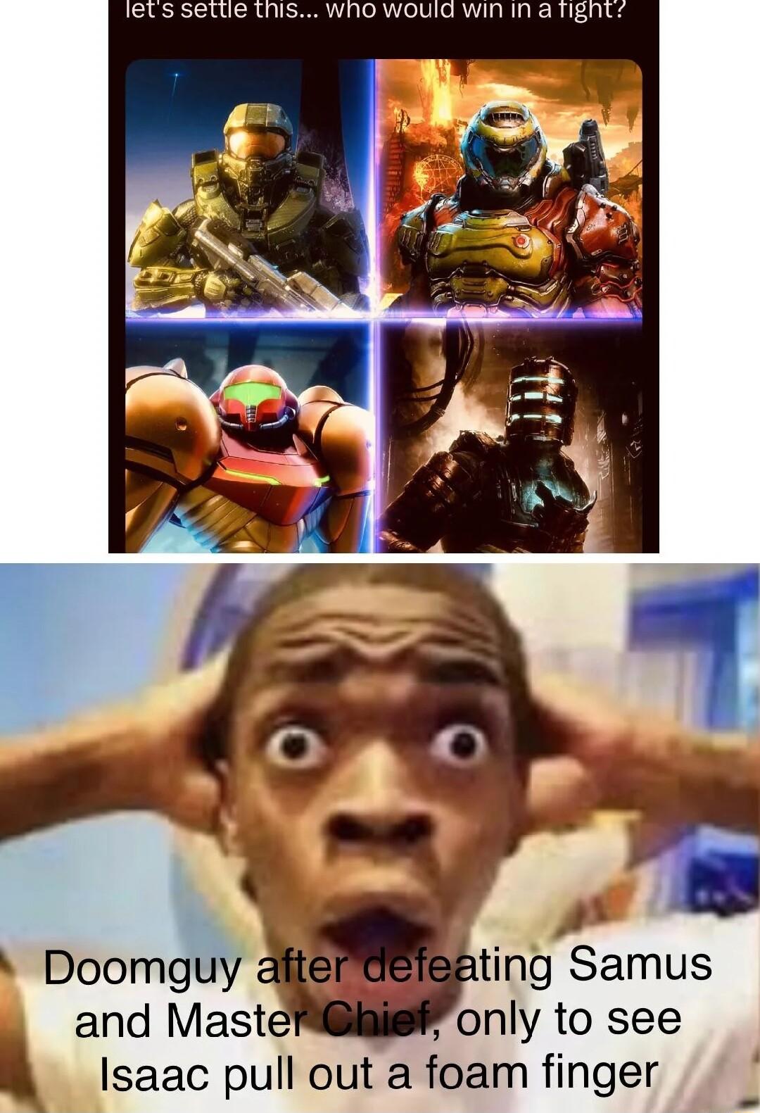 Isaac pull outafoam finger