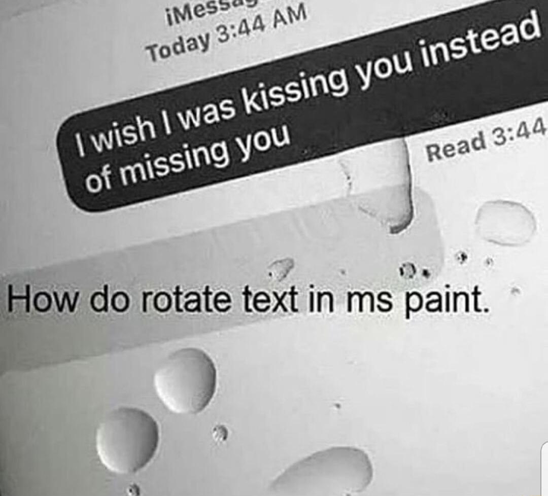 D ow do rotate text in ms paint