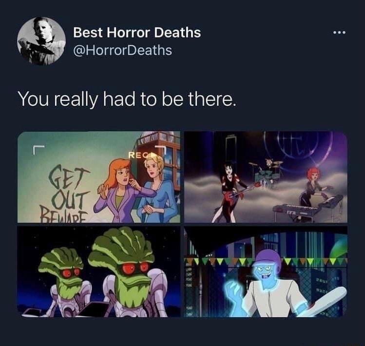 A Best Horror Deaths y HorrorDeaths You really had to be there