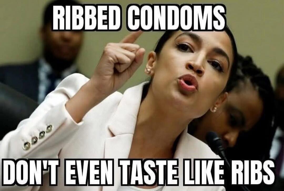 RIBBED CONDOMS DON'T EVEN TASTE LIKE RIBS