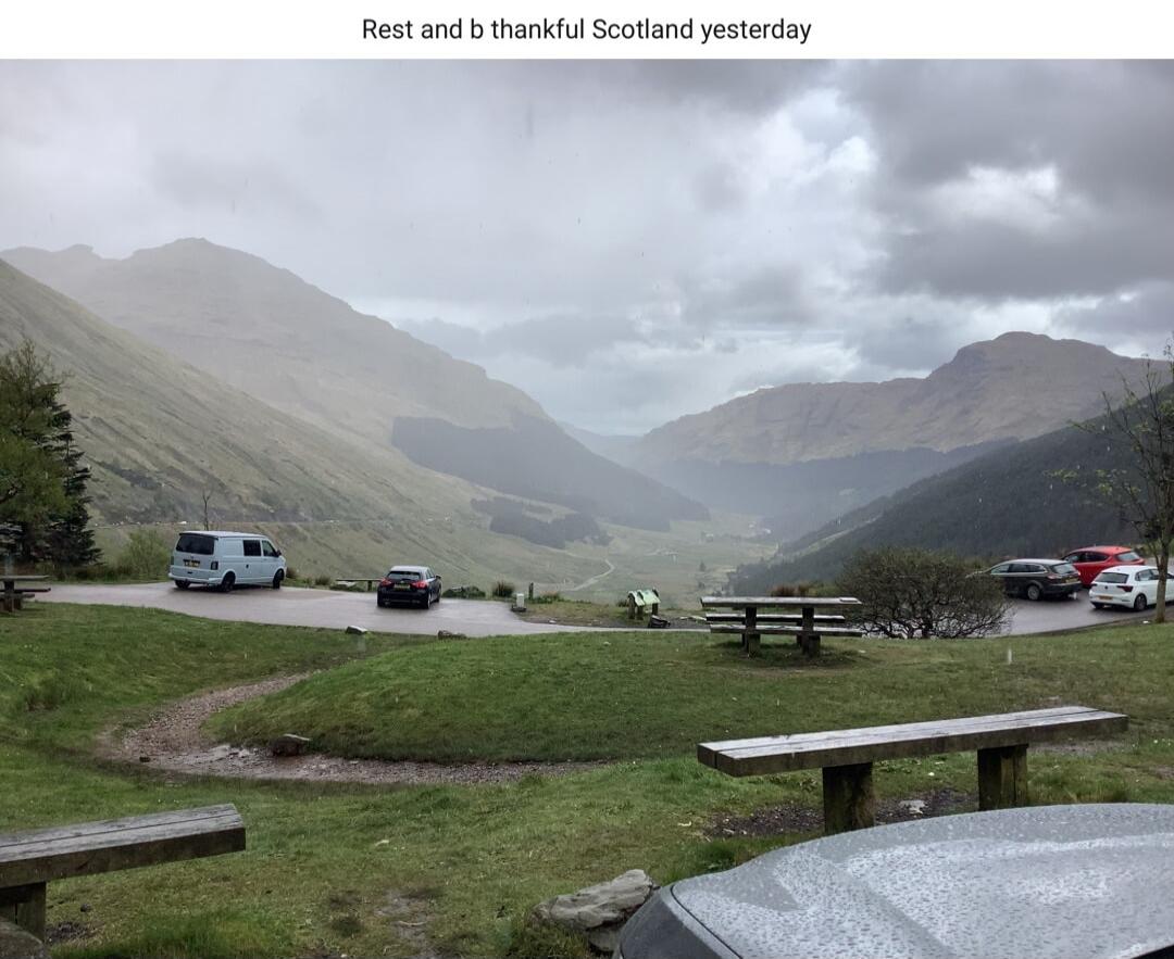 Rest and be thankful Scotland yesterday