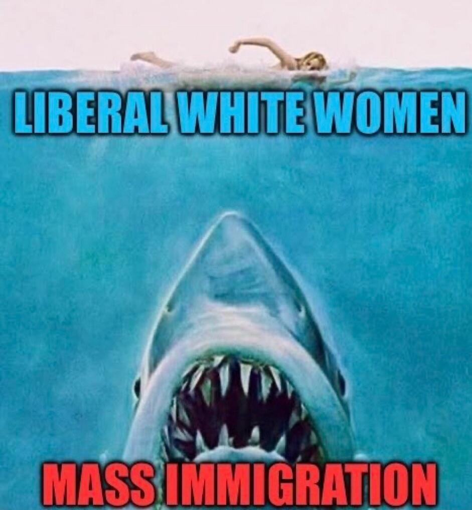LIBERAL WHITE WOMEN MASS IMMIGRATION