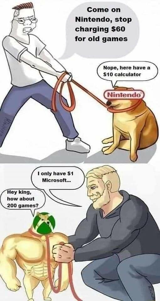 Come on Nintendo stop charging 60 for old games