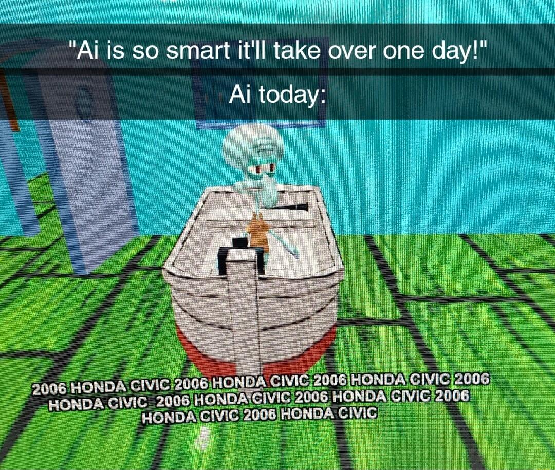 A T Ai is so smart itll take over one day Ai today