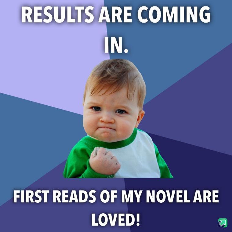 RE COMING N A FIRST READS OF MY NOVEL ARE LOVED a