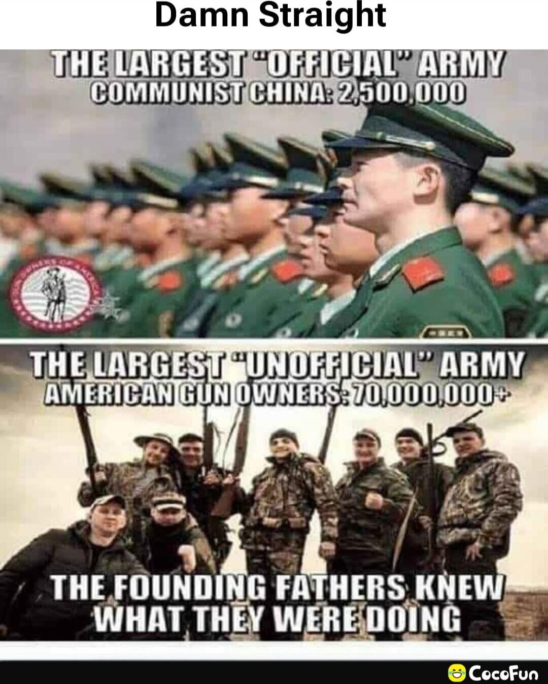 Damn Straight
THE LARGEST 