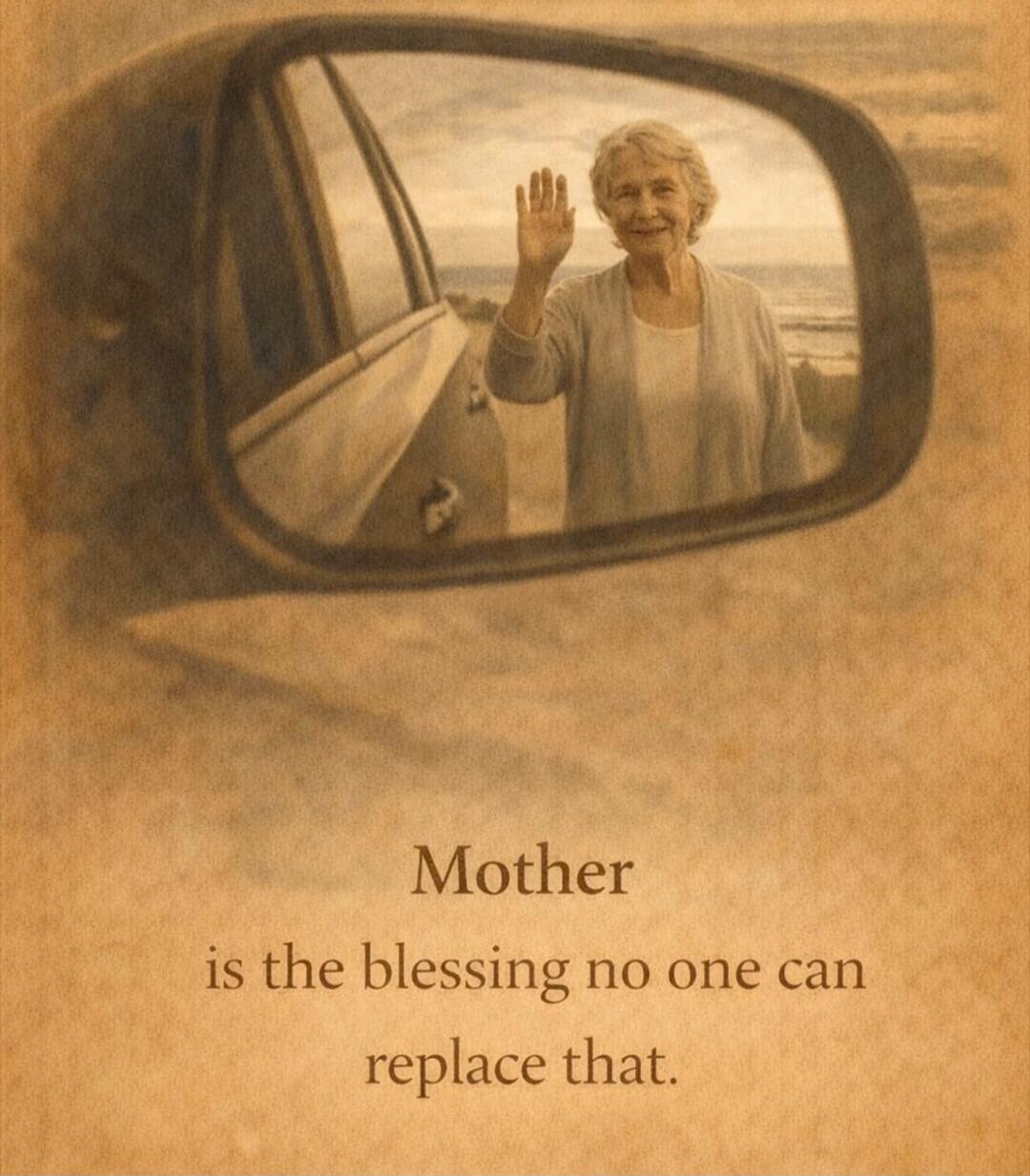 Mother is the blessing no one can replace that.