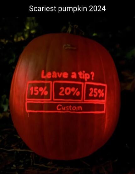 Scariest pumpkin 2024