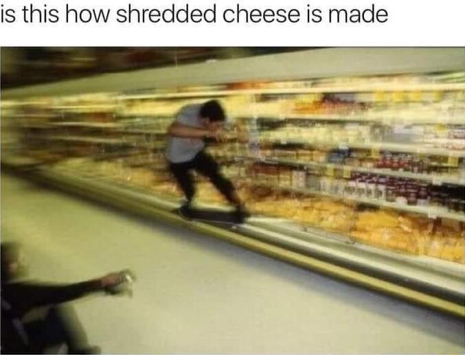 is this how shredded cheese is made