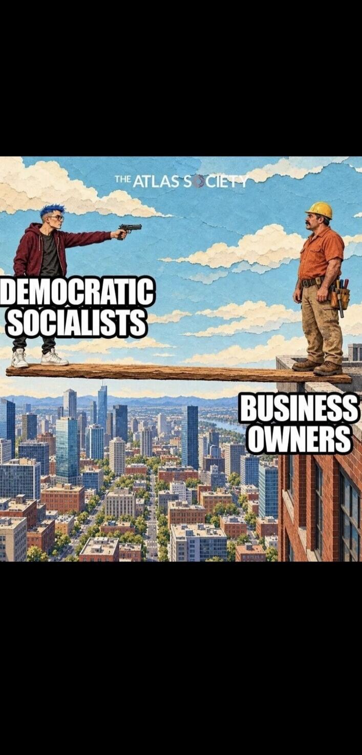 THE ATLAS SOCIETY DEMOCRATIC SOCIALISTS BUSINESS OWNERS