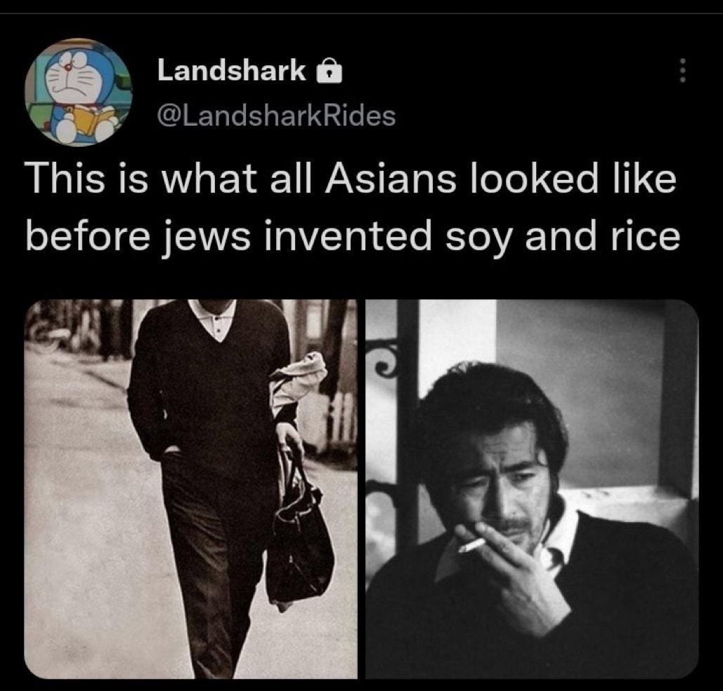 ENEEIEY y LandsharkRides This is what all Asians looked like TN SR g T T T VT Te g o1 1740 08 set 21 Twitter Web App y leillgic BN Q L 4