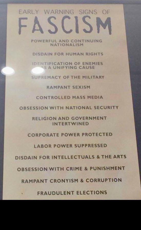 HE MILITARY XISM LLED MASS MEDIA 5SION WITH NATIONAL SECURITY RELIGION AND GOVERNMENT INTERTWINED CORPORATE POWER PROTECTED LABOR POWER SUPPRESSED DISDAIN FOR INTELLECTUALS THE ARTS OBSESSION WITH CRIME PUNISHMENT RAMPANT CRONYISM CORRUPTION FRAUDULENT ELECTIONS