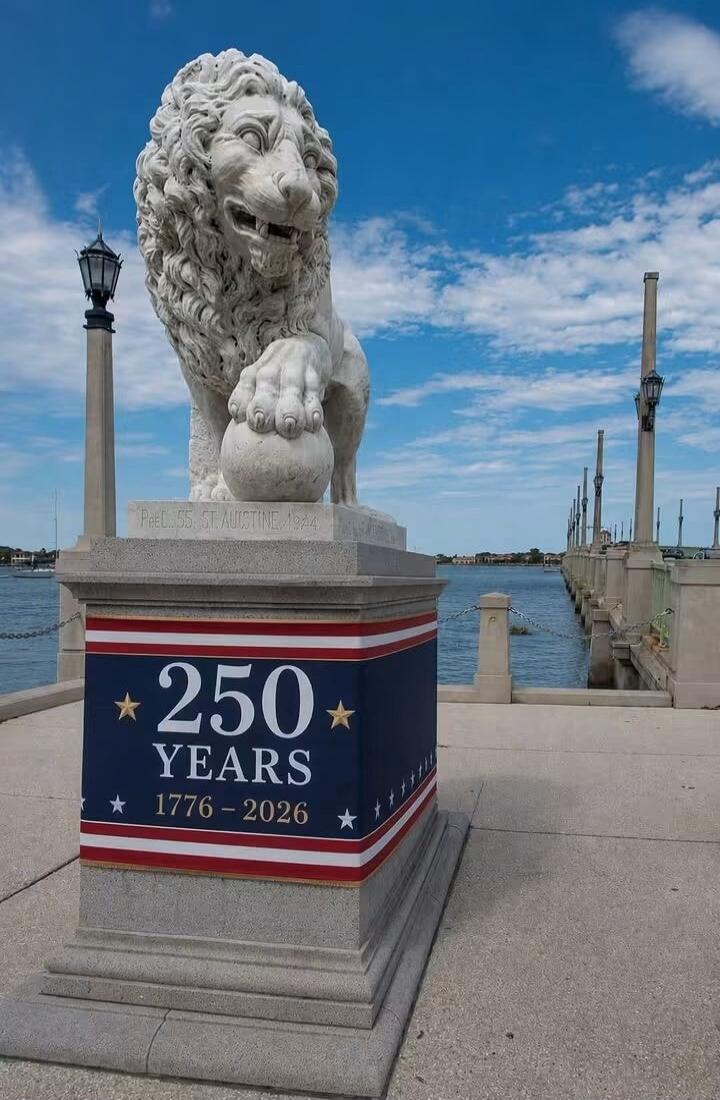 PREC. 55 ST. AUGUSTINE 1944 250 YEARS 1776 - 2026
