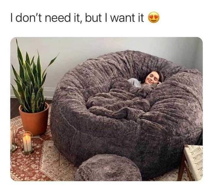 dont need it but want it