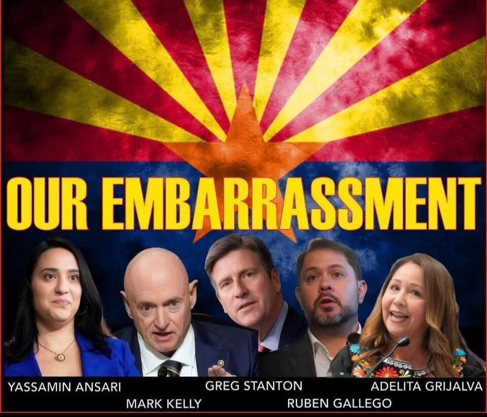 OUR EMBARRASSMENT YASSAMIN ANSARI MARK KELLY GREG STANTON RUBEN GALLEGO ADELITA GRIJALVA