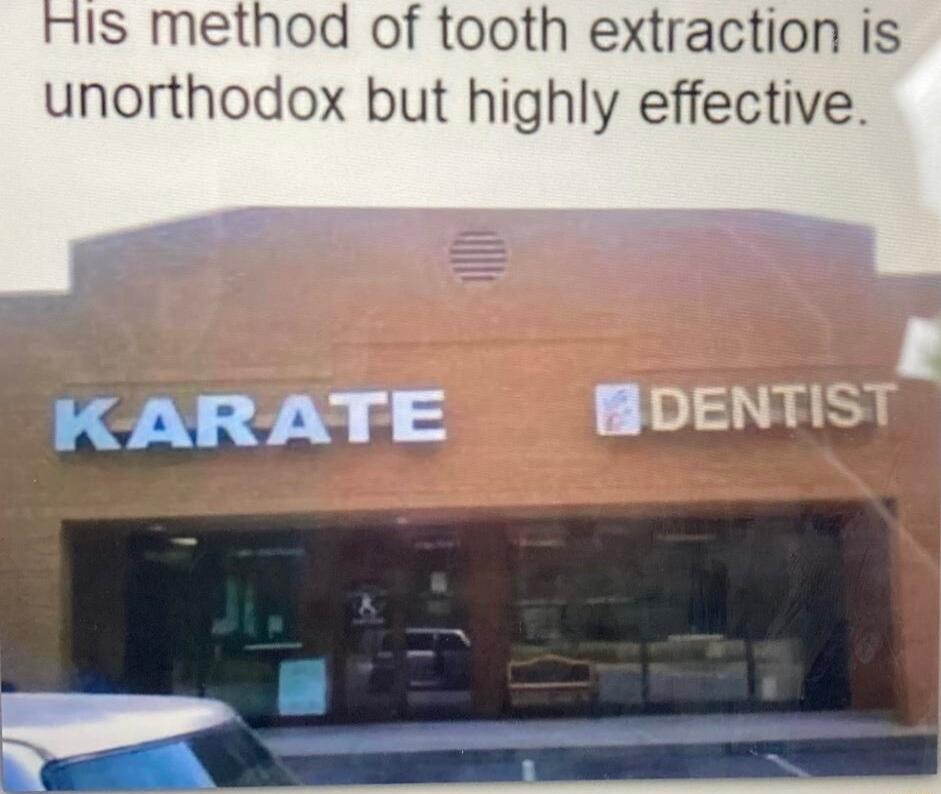 IS method of tooth extraction is unorthodox but highly effective