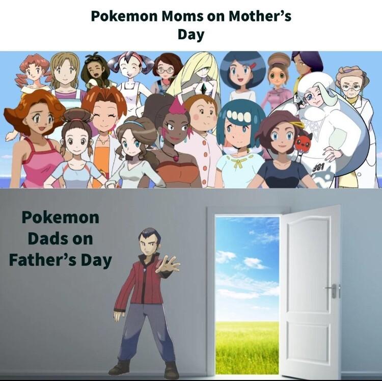 Pokemon Moms on Mothers