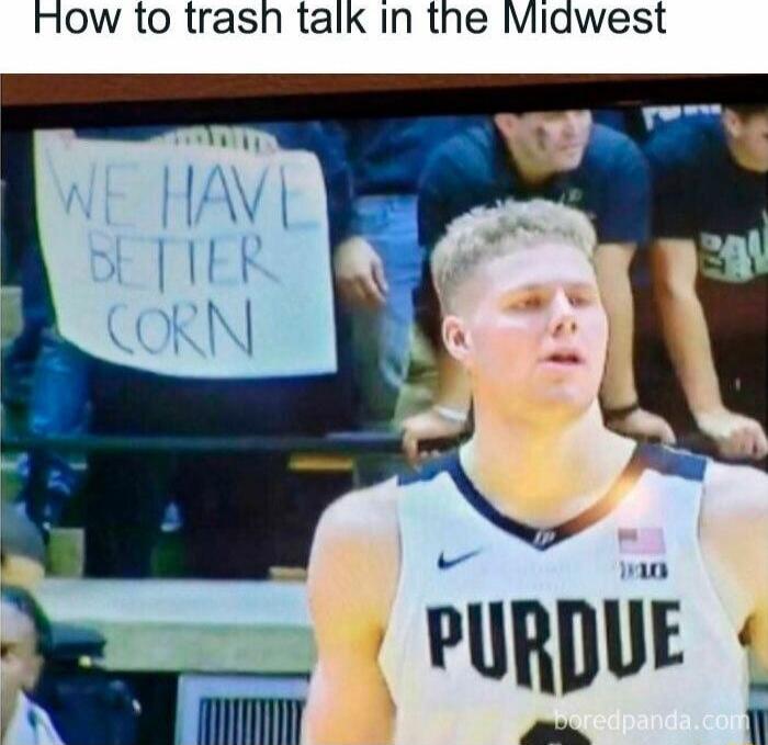 Row to trash talk In the Miawest