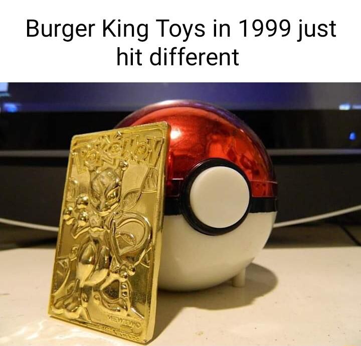 Burger King Toys in 1999 just hit different