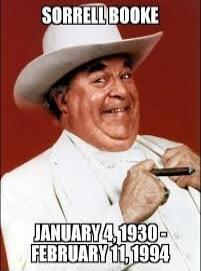 SORRELL BOOKE JANUARY 4, 1930 - FEBRUARY 11, 1994