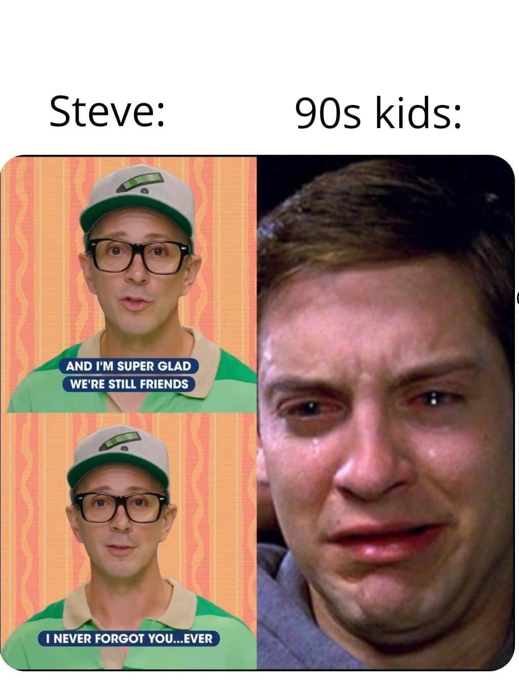 Steve 90s kids