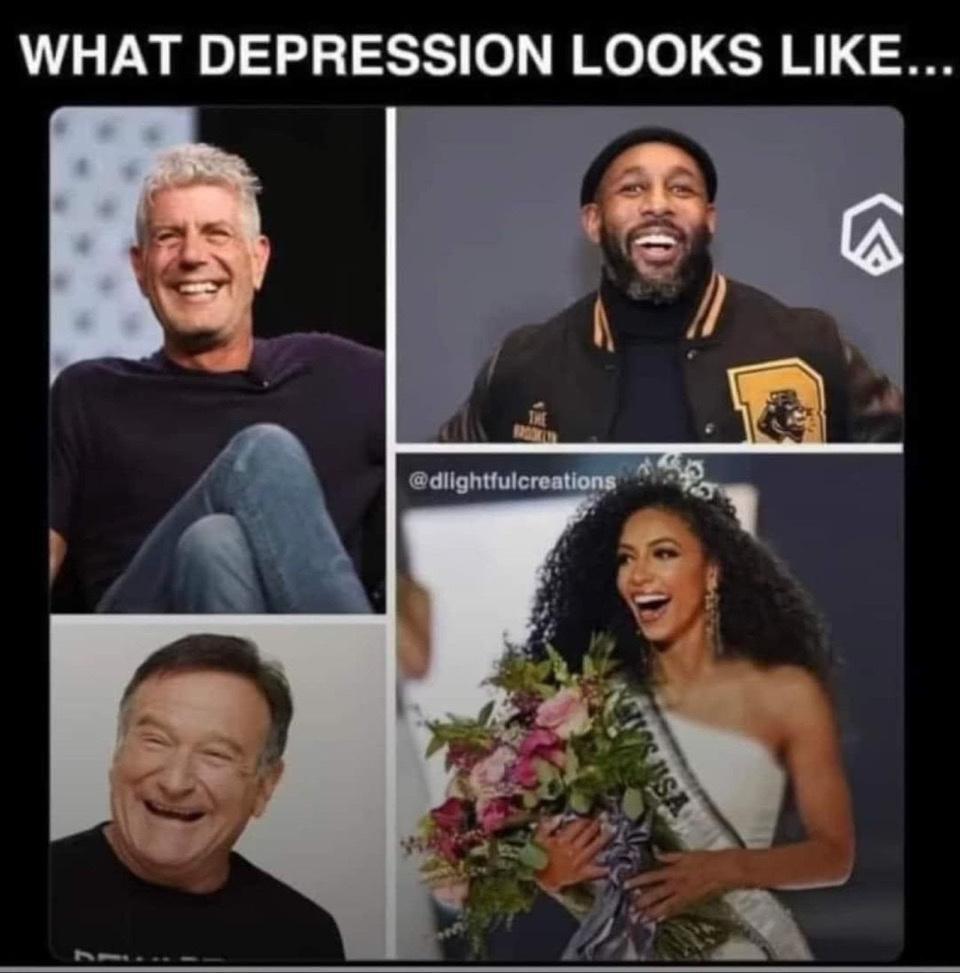 WHAT DEPRESSION LOOKS LIKE