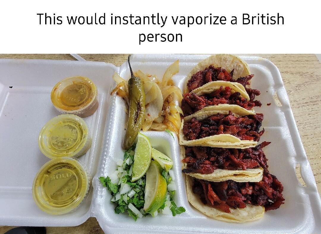 This would instantly vaporize a British person T