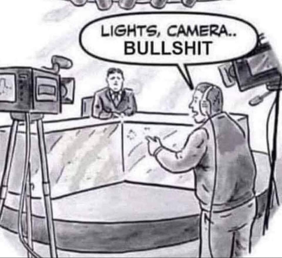 LIGHTS, CAMERA.. BULLSHIT