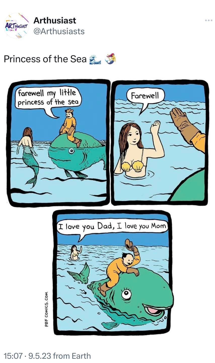 o P Anhusnas 77 Arthusiasts Princess of the Sea 1507 9523 from Earth