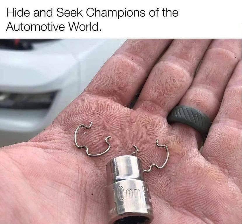 Hide and Seek Champions of the Automotive World