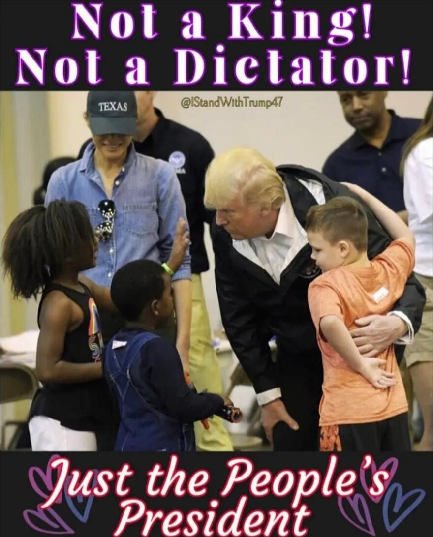 Not a King! Not a Dictator! Just the People's President