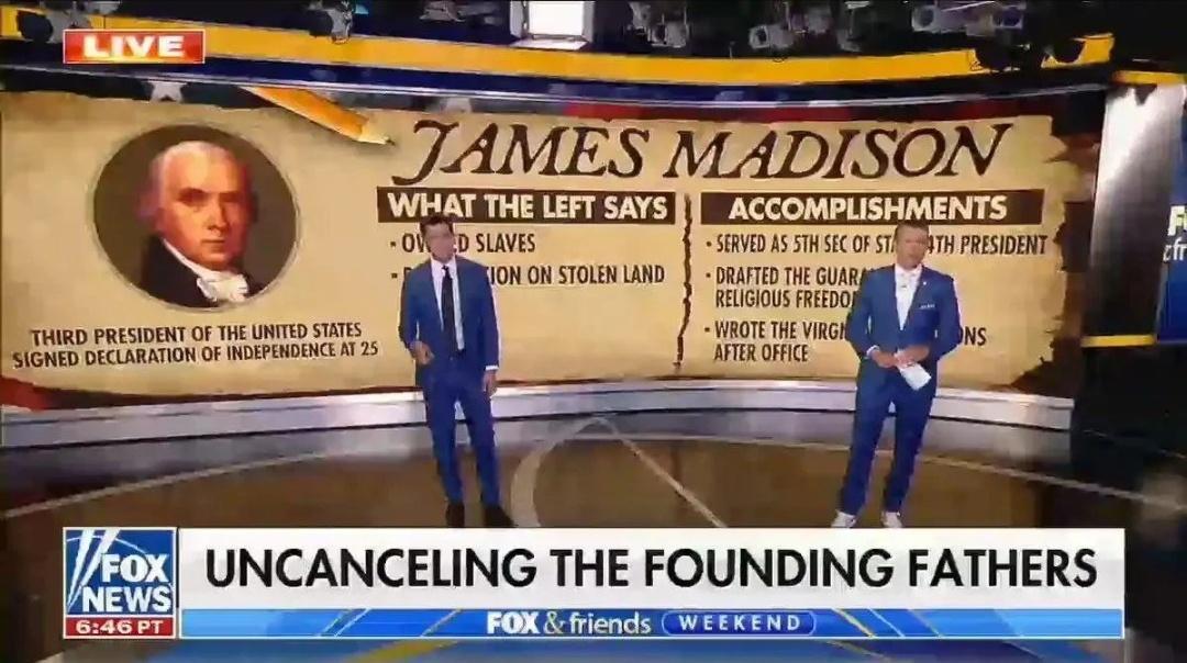 ICANCELING THE FOUNDING FATHERS