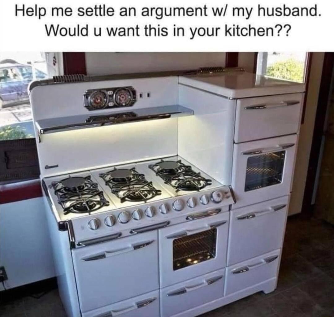 Help me settle an argument w my husband Would u want this in your kitchen