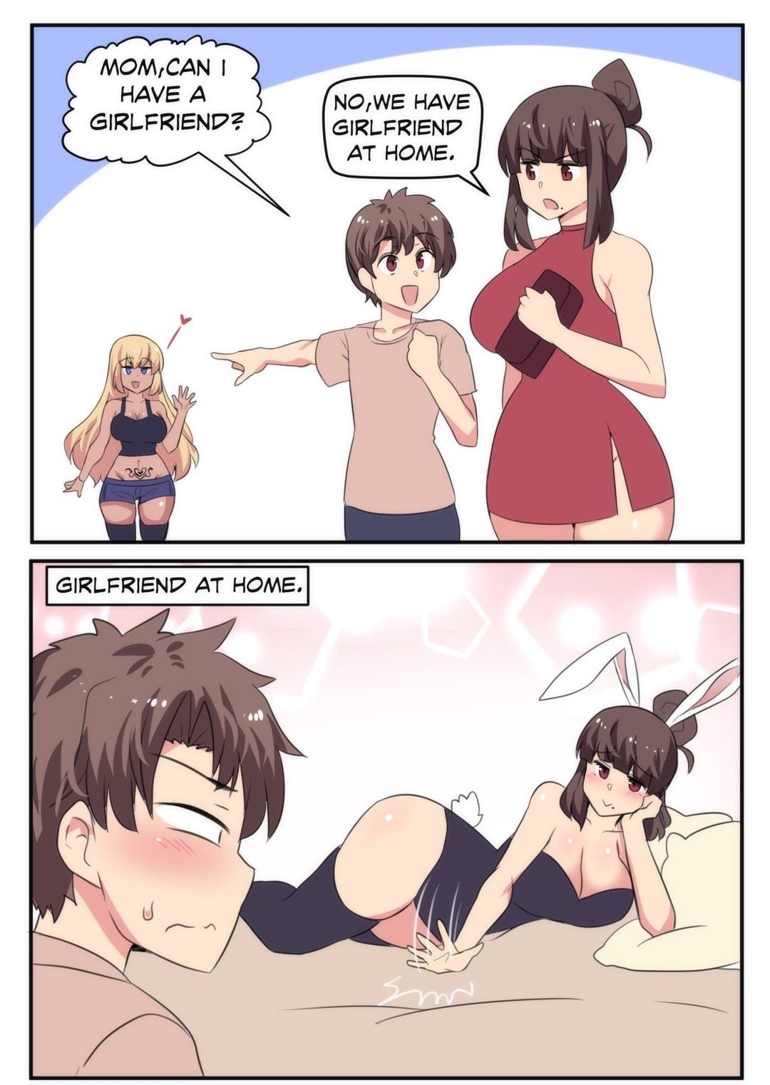 MOMCAN HAVE A NOWE HAVE GIRLFRIENDZ GIRLFRIEND AT HOME PASTREENCeMY ARINEZEERINEH2