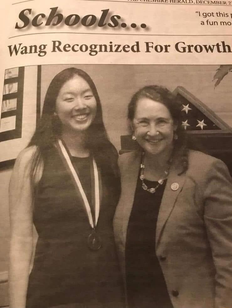 Schools... Wang Recognized For Growth