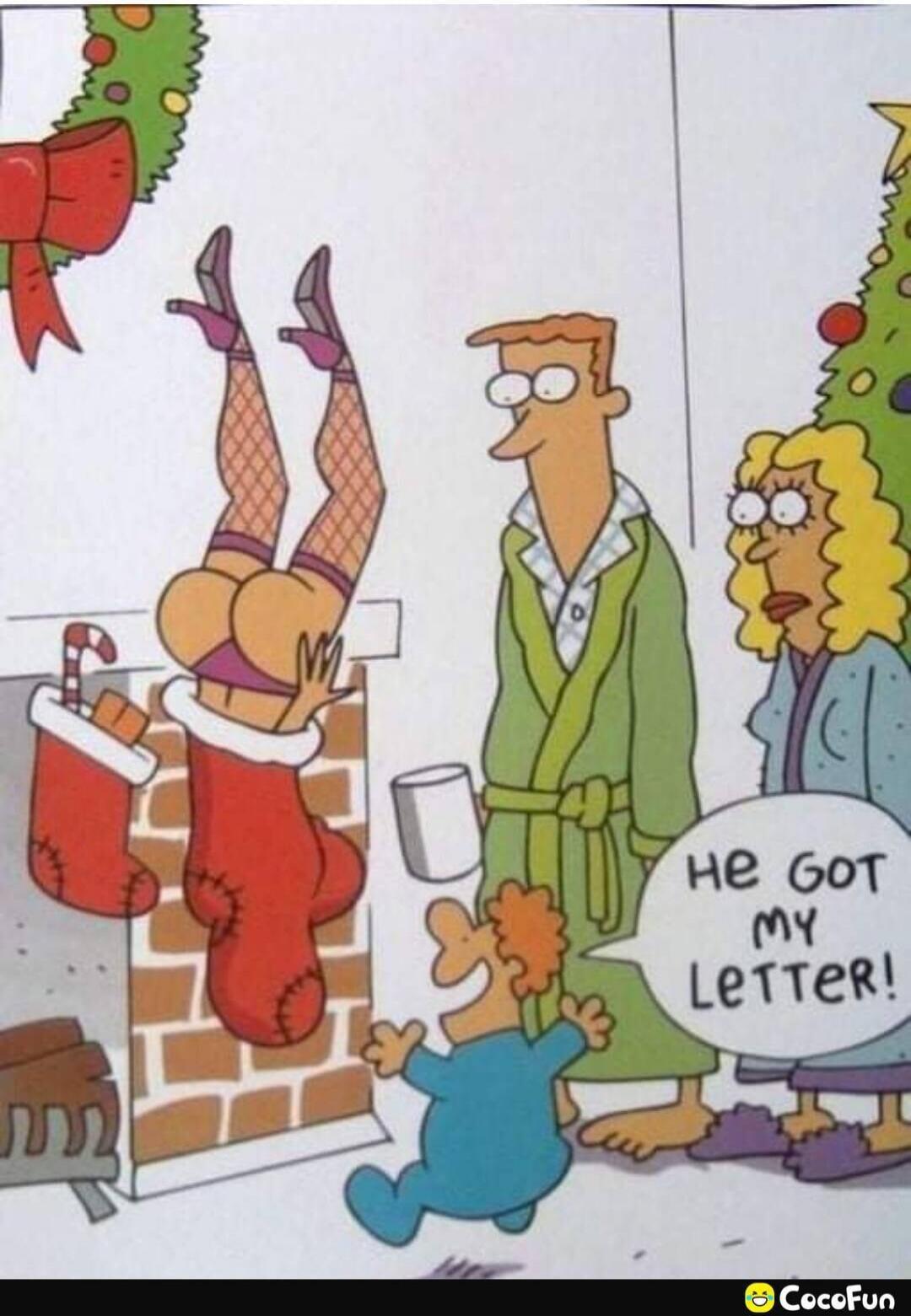 HE GOT MY LETTER!