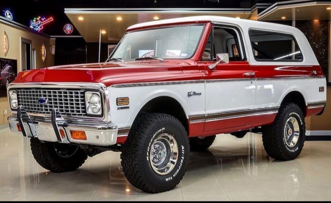 Chevrolet K5 Blazer. BFGoodrich All-Terrain T/A tires.