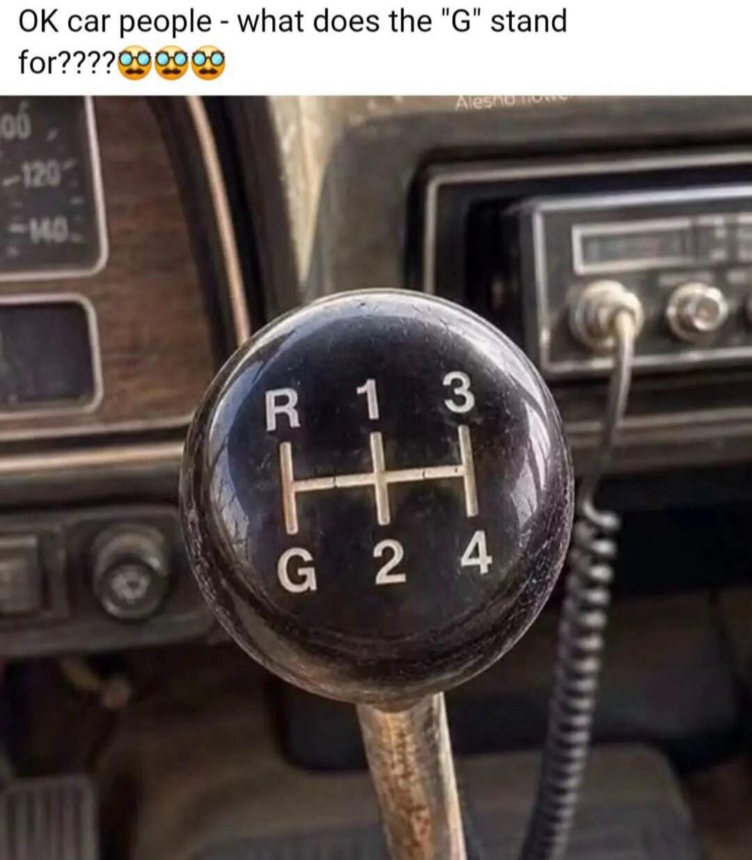 OK car people - what does the 