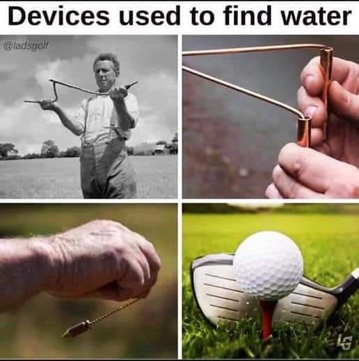 Dewces used to fmd water
