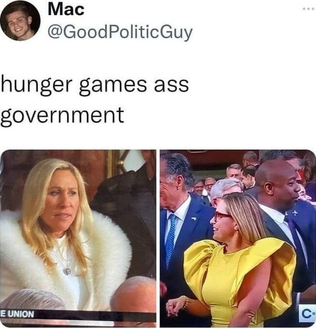 Mac GoodPoliticGuy hunger games ass government