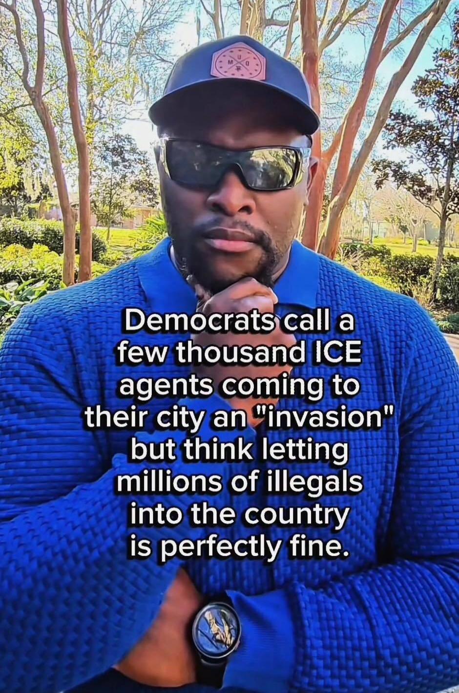 Democrats call a few thousand ICE agents coming to their city an \