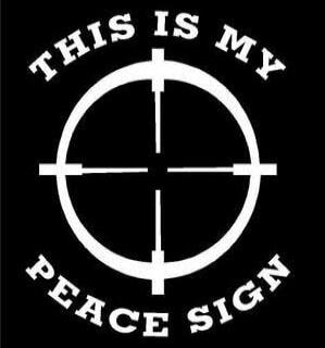 THIS IS MY PEACE SIGN