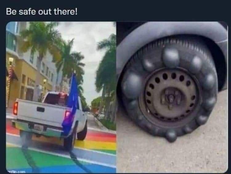 Be safe out there 7 N